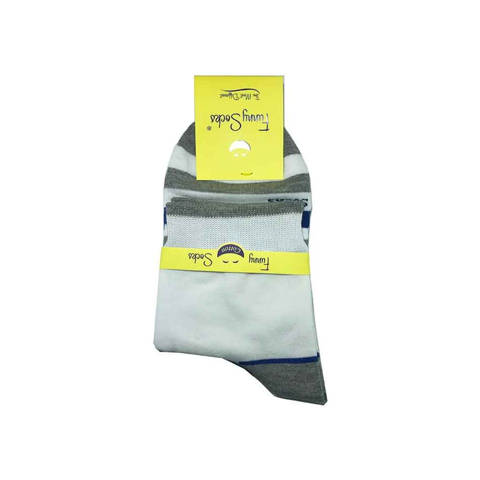 جوراب نیم ساق پسرانه فانی Funny Socks رنگ ترکیبی