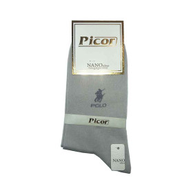 جوراب ساقدار مردانه پیکور Picor رنگ طوسی