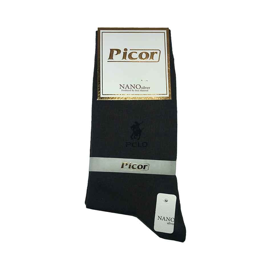 جوراب ساقدار مردانه پیکور Picor رنگ خاکستری