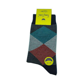 جوراب ساقدار پسرانه راه راه فانی Funny Socks