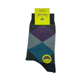 جوراب ساقدار پسرانه راه راه فانی Funny Socks