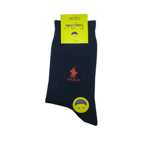 جوراب ساقدار نخی مردانه طرح پولو Funny Socks Polo