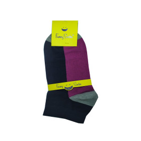 جوراب مچی پسرانه طوسی فانی Funny Socks