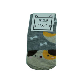 جوراب فانتزی زنانه طرح PRLLSAR