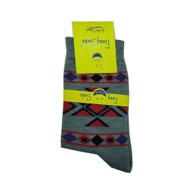 جوراب فانی ساکس اورجینال دخترانه رنگ طوسی