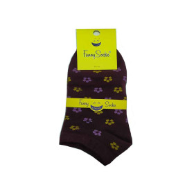 جوراب دخترانه گل گلی برند فانی ساکس 