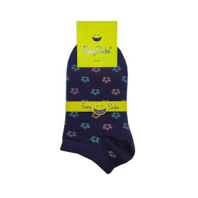 جوراب نخ زنانه فانی ساکس گل گلی