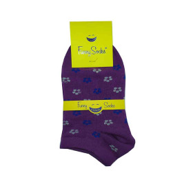 جوراب مچی دخترانه فانی ساکس گلدار