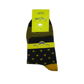 جوراب سرمه ای ساق کوتاه فانی ساکس دخترانه