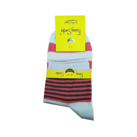 جوراب فری سایز زنانه فانی ساکس رنگ سفید