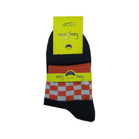 جوراب اسپرت دخترانه فانی ساکس رنگ سرمه ای Funny socks