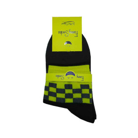 جوراب ساق کوتاه اسپرت دخترونه فانی ساکس رنگ مشکی