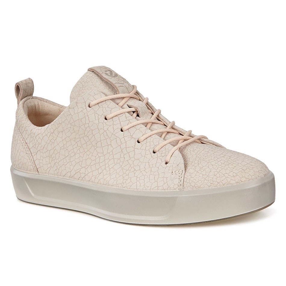 کفش اسنیکر اکو زنانه Ecco Soft 8 Vanilla Teconic