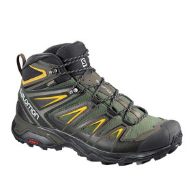 کفش کوه نوردی سالامون مردانه ضد آب مدل Salomon X Ultra 3 Mid GTX