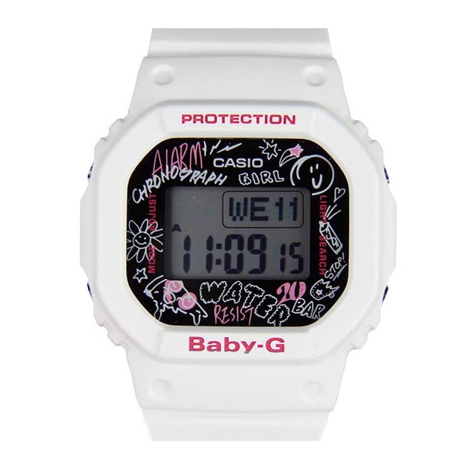 ساعت دیجیتال گرافیتی کاسیو زنانه Casio Baby-G BGD-560SK-7DR