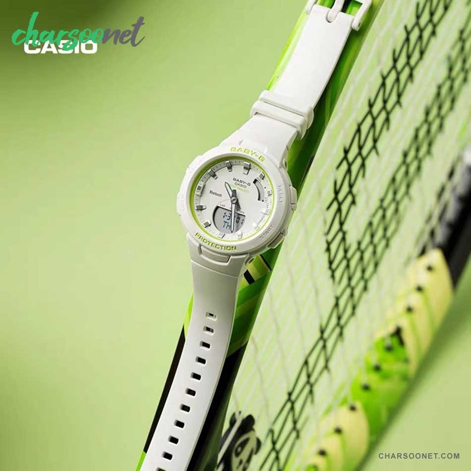 ساعت آنالوگ-دیجیتال کاسیو زنانه Casio Baby-G BSA-B100SC-7ADR