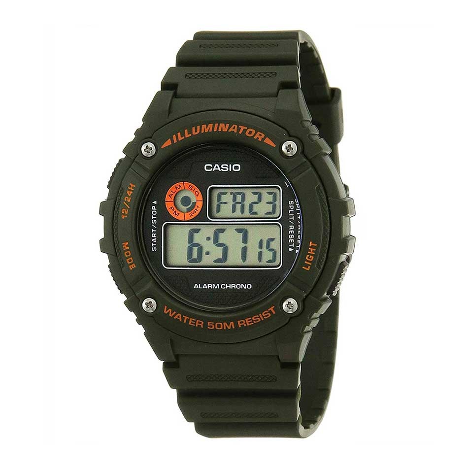 ساعت دیجیتالی مردانه کاسیو سری جنرال Casio W-216H-3BVDF