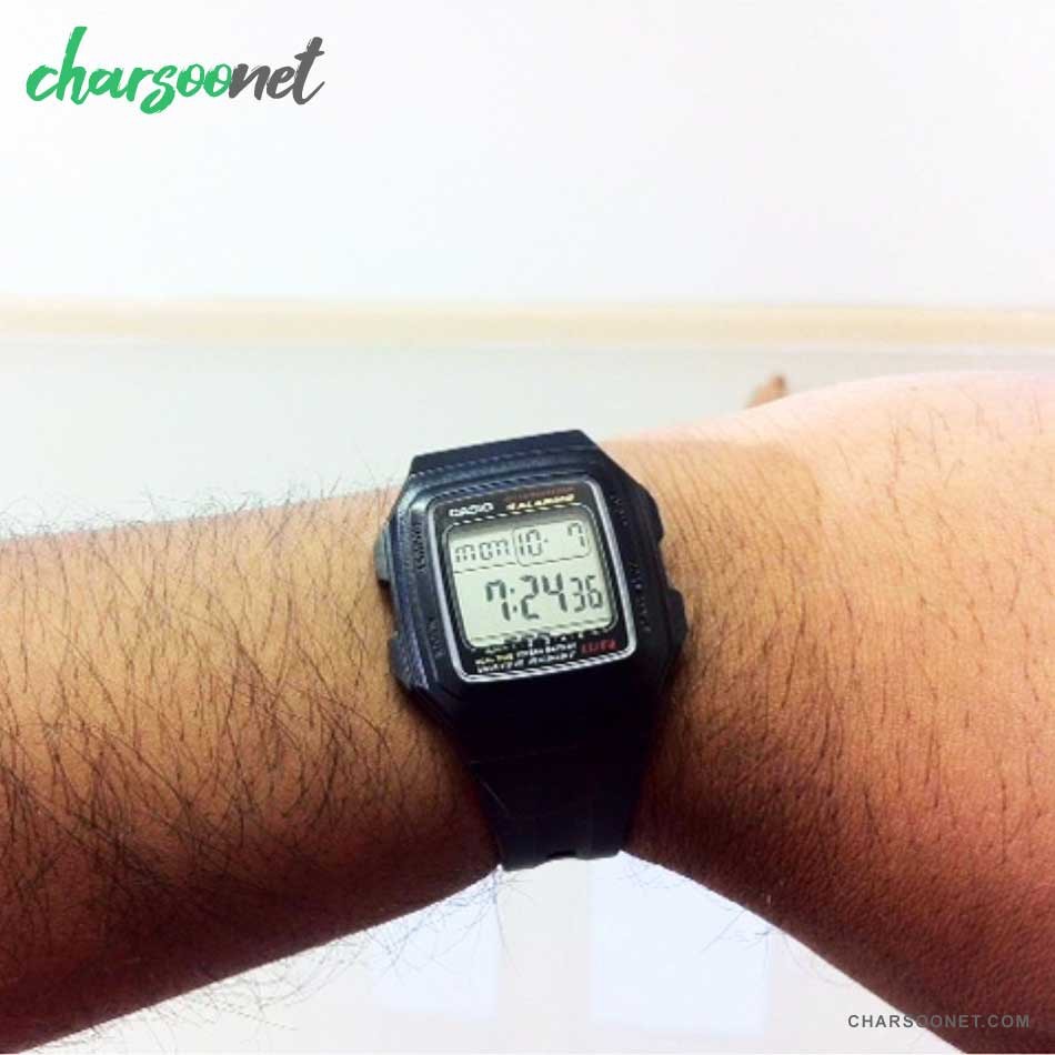 ساعت دیجیتالی کاسیو مردانه Casio General F-201WA-1ADF