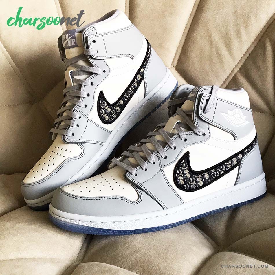 کتانی نایکی مدل ایرجردن دیور Nike Dior Air jordan 1