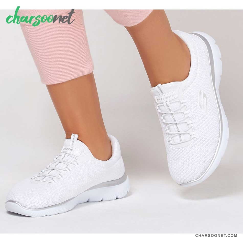 کفش ورزشی اسکیچرز مدل Summits White کد 12980