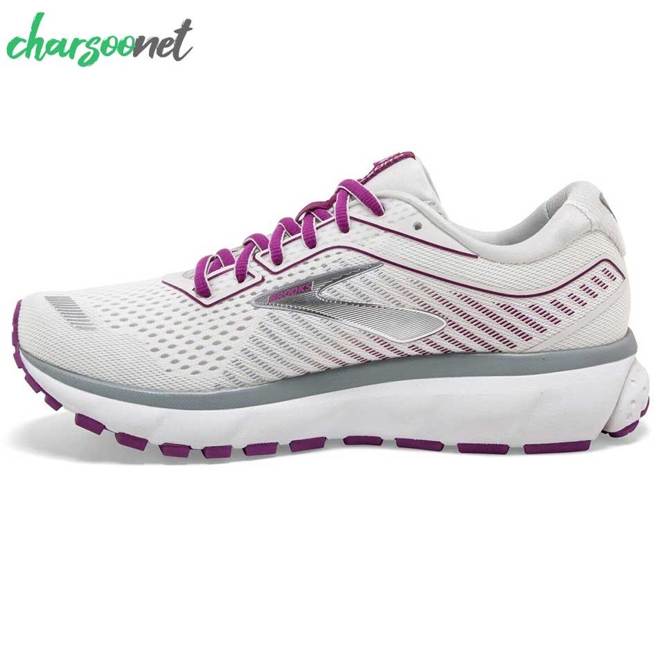 کتانی بروکس مدل Brooks Ghost 12 grey کد 1203051B186