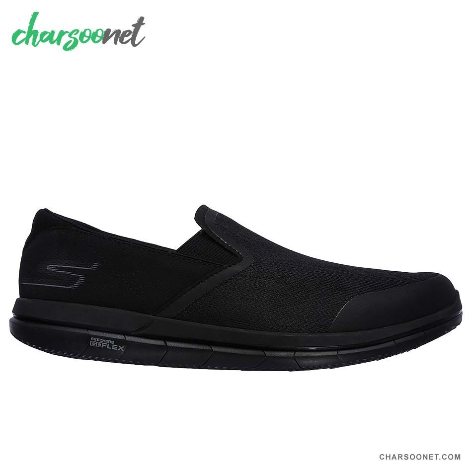 کفش راحتی اسکچرز کد 54010BBK مدل Skechers black Go Flex