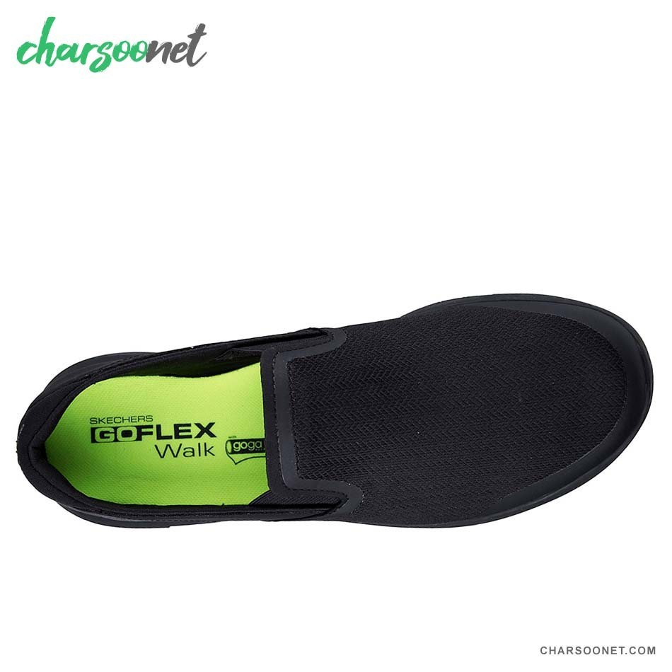 کفش راحتی اسکچرز کد 54010BBK مدل Skechers black Go Flex