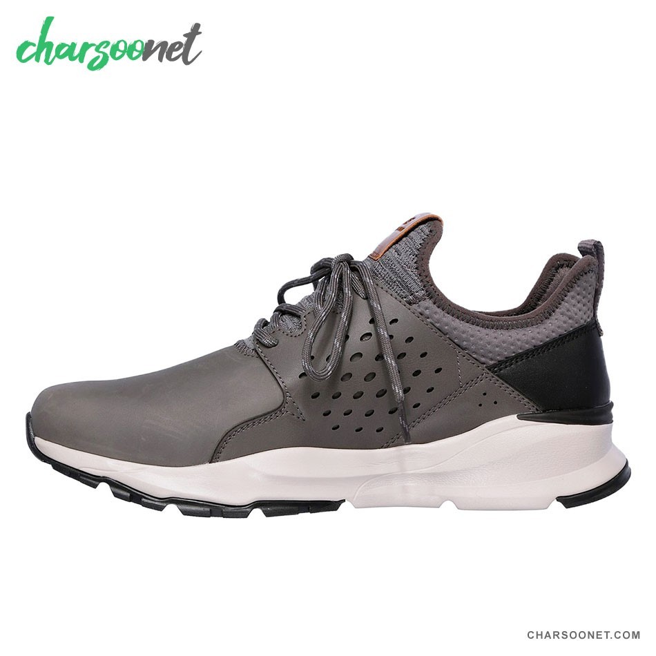 کفش روزمره اسکچرز مردانه Skechers Relven Hemson 65732 GRY