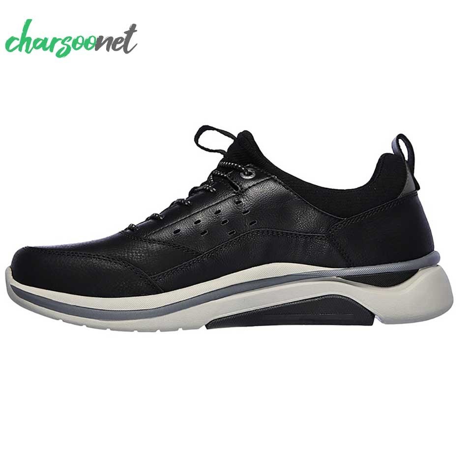کفش رسمی اسکیچرز مدل Relaxed Fit Delamo کد 66164-BLK