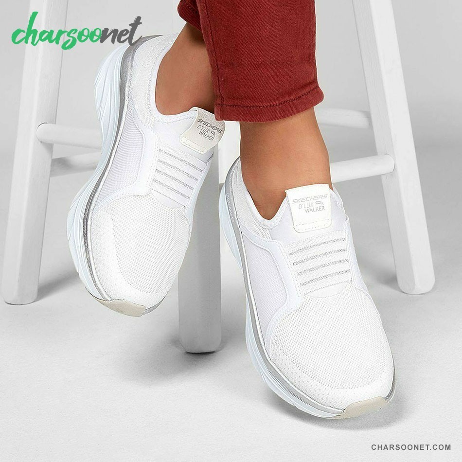 کتانی راحتی اسکچرز زنانه Skechers Dlux Walker 149013WSL