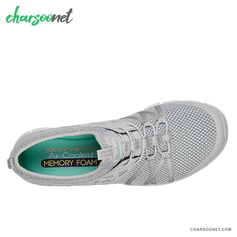 کفش پیاده روی اسکچرز زنانه Skechers Gratis 23360GRY