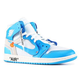 کتانی نایکی ساقدار Nike Air Jordan 1 Off_White