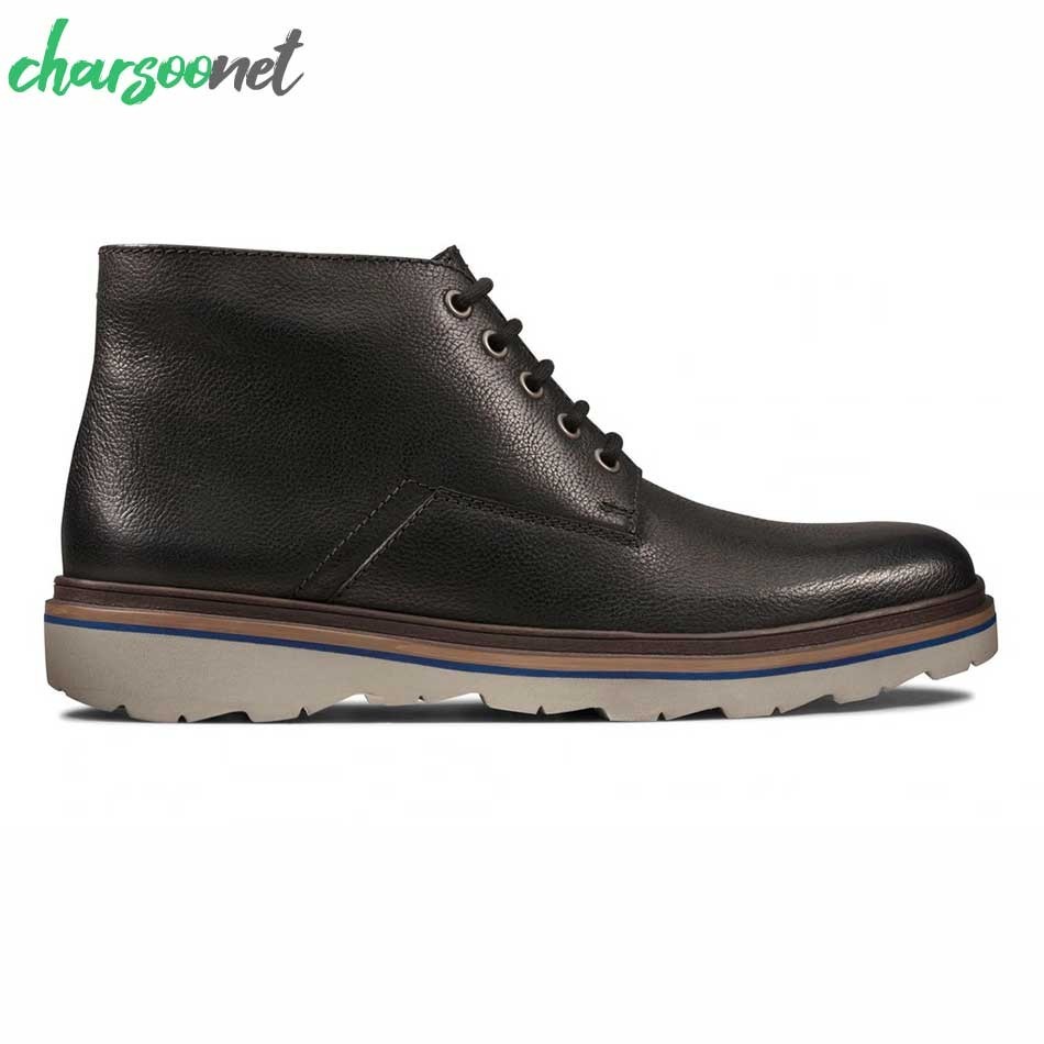 بوت چرم مردانه کلارک مدل Clarks Frelan Mid Black کد 26147269