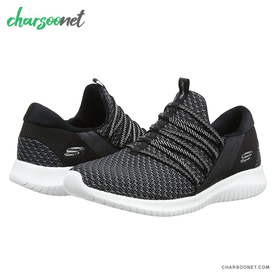کفش پیاده روی و دویدن اسکچرز زنانهSkechers Ultra Flex 12849-bkw