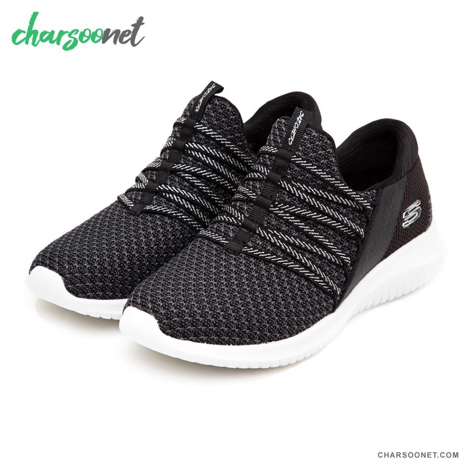 کفش پیاده روی و دویدن اسکچرز زنانهSkechers Ultra Flex 12849-bkw