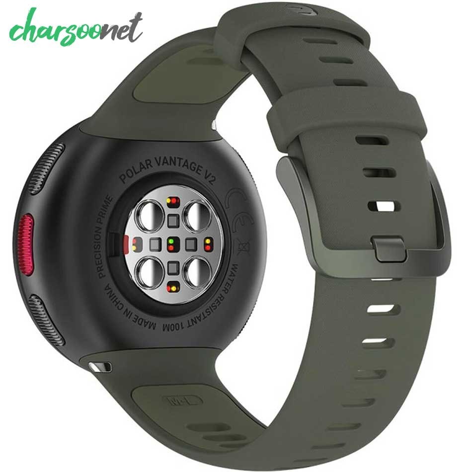 ساعت ورزشی پلار مدل POLAR VANTAGE V2 GREEN کد 90083653