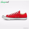 کفش اسنیکر کانورس Chuck Taylor All Star red low