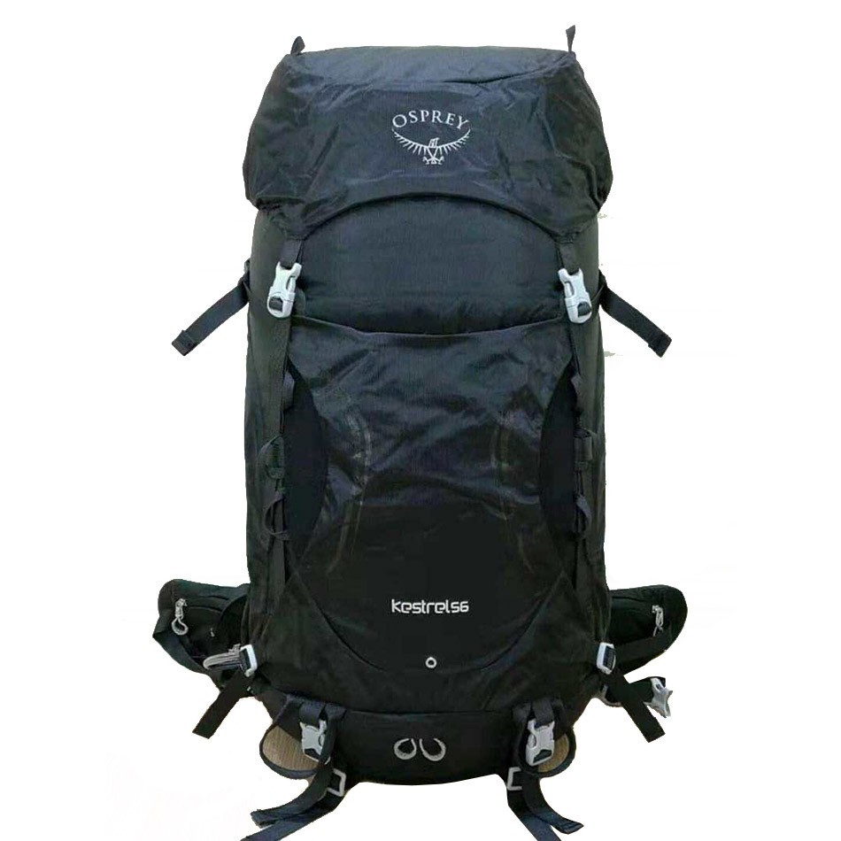 کوله پشتی 56 لیتری آسپری مدل کسترل مشکی Osprey Kestrel 56L