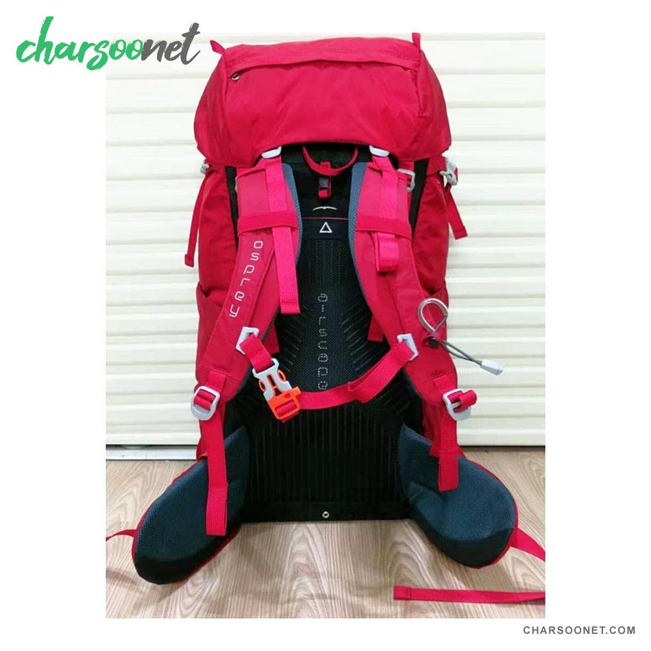 کوله پشتی 56 لیتری آسپری قرمز مدل کسترل Osprey Kestrel 56L