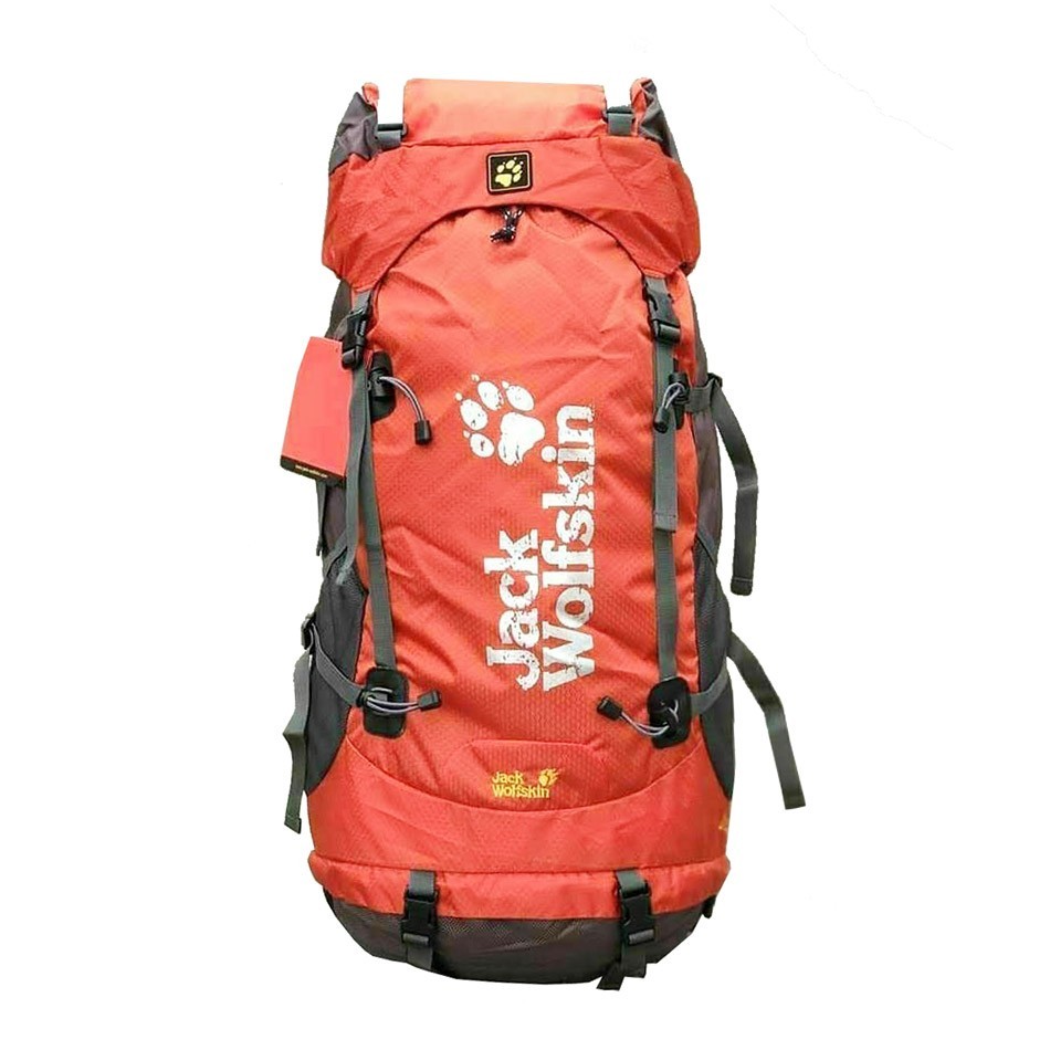 کوله پشتی 60 لیتری جک ولف اسکین نارنجی Jack Wolfskin 60L