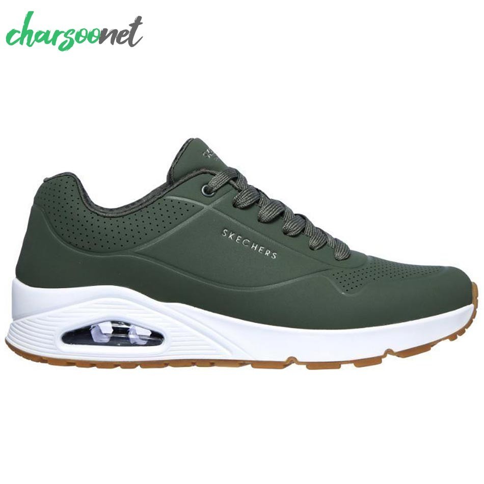 کفش رسمی اسکیچرز مدل SKECHERS Uno کد 52458olv