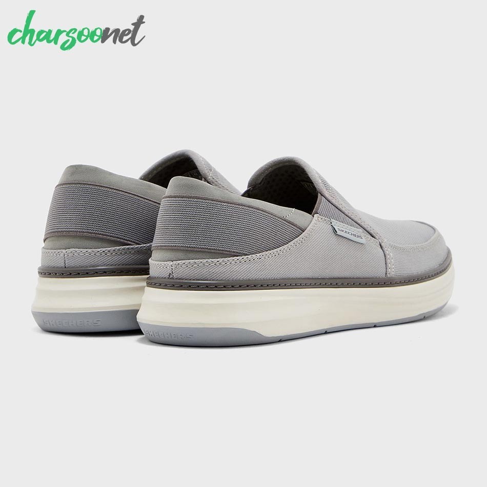 کفش اسنیکرز اسکیچرز مدل SKECHERS Moreno Slip کد 66062gry