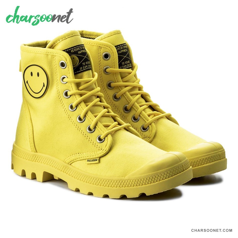 بوت کوهنوردی پالادیوم جیب دار Palladium x Smiley Fest Pack
