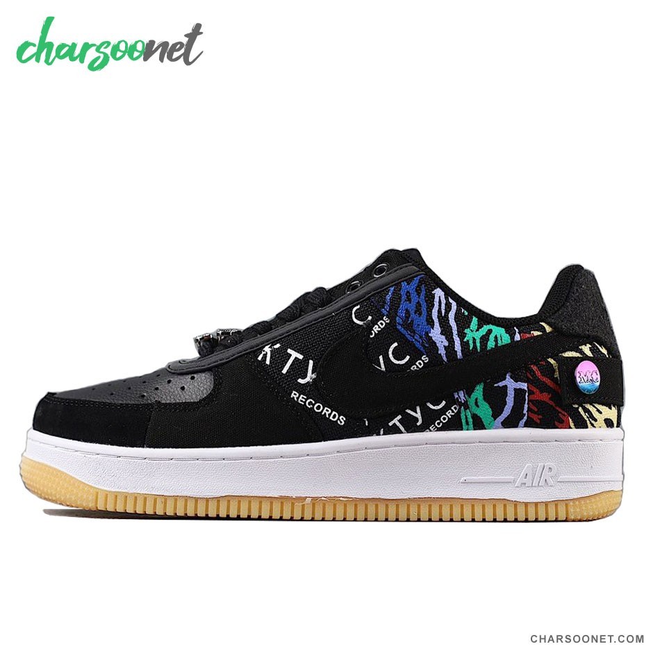 کتانی اسپرت نایکی Nike Air Force1 X Travis Scott