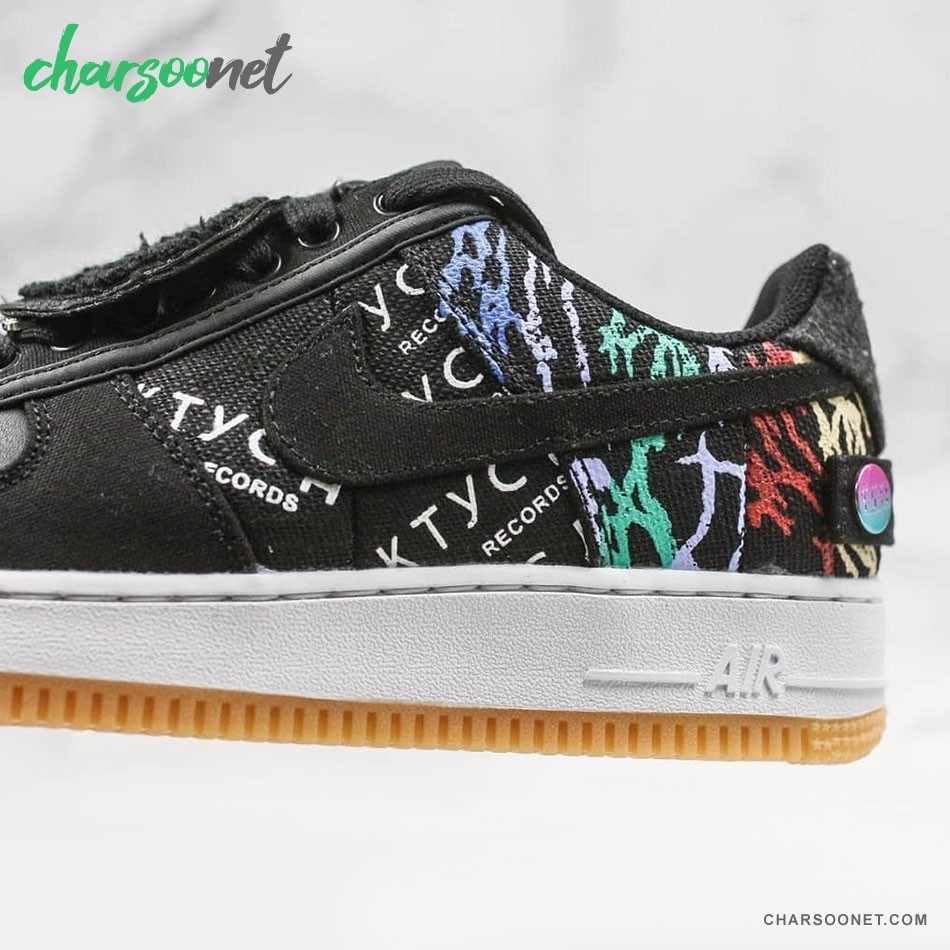 کتانی اسپرت نایکی Nike Air Force1 X Travis Scott