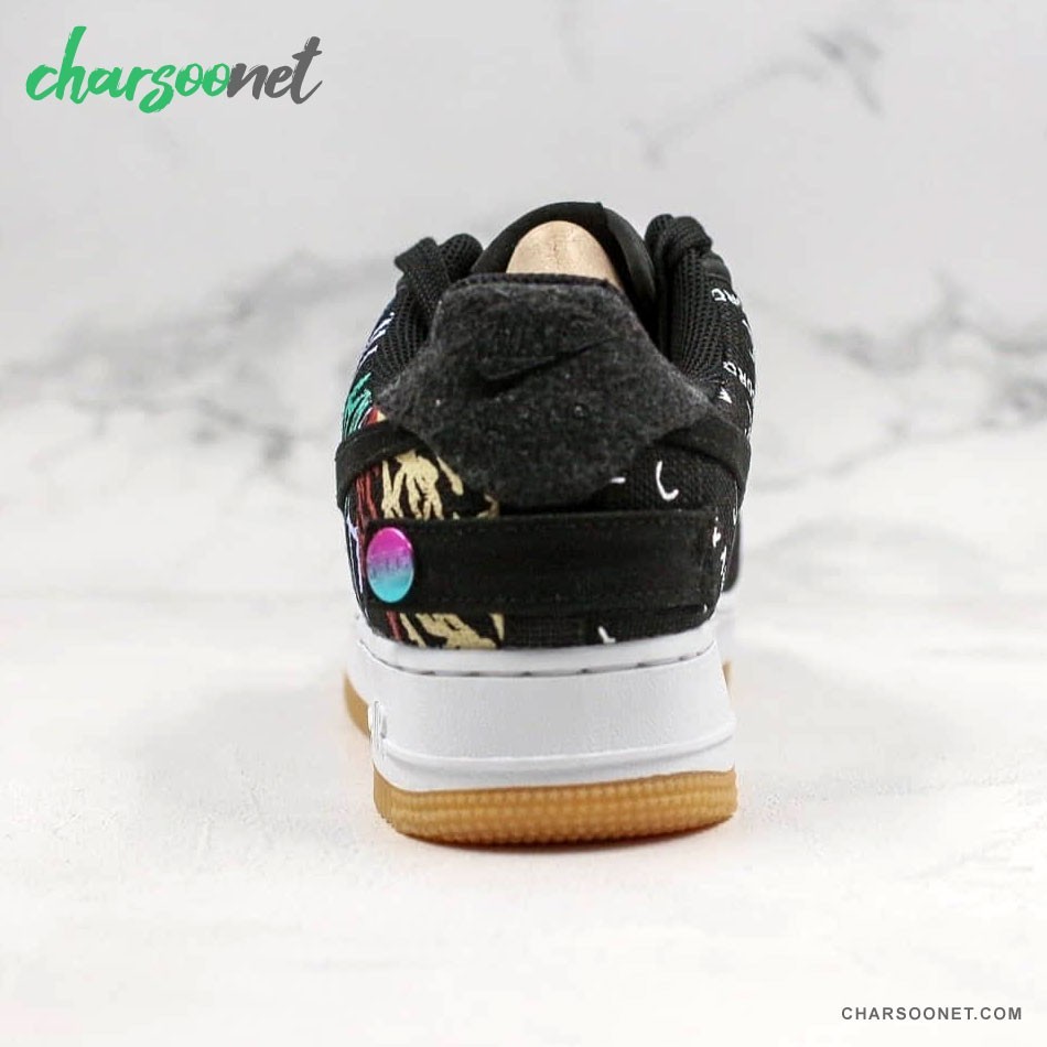 کتانی اسپرت نایکی Nike Air Force1 X Travis Scott
