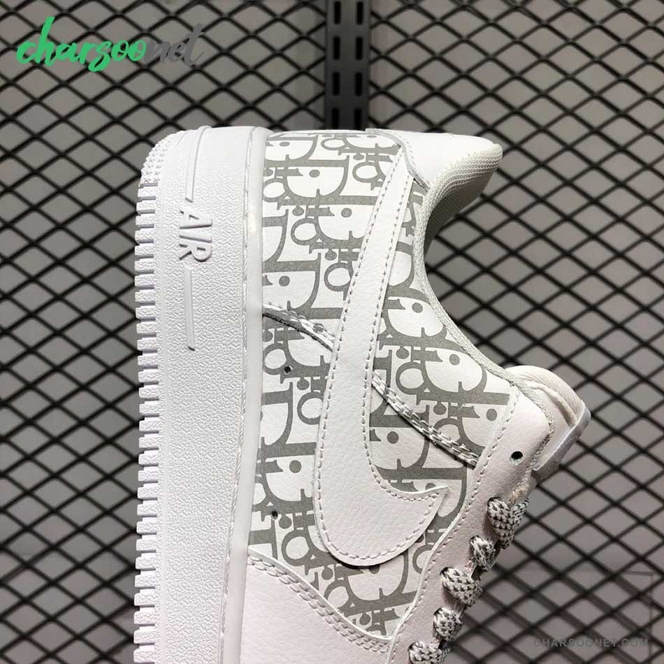 کفش اسنیکر راحتی نایک Nike Air Force 1 X Dior
