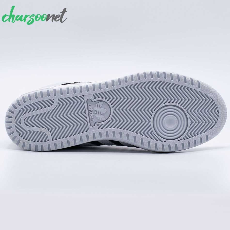 کفش آدیداس ساق بلند مدل adidas black and white