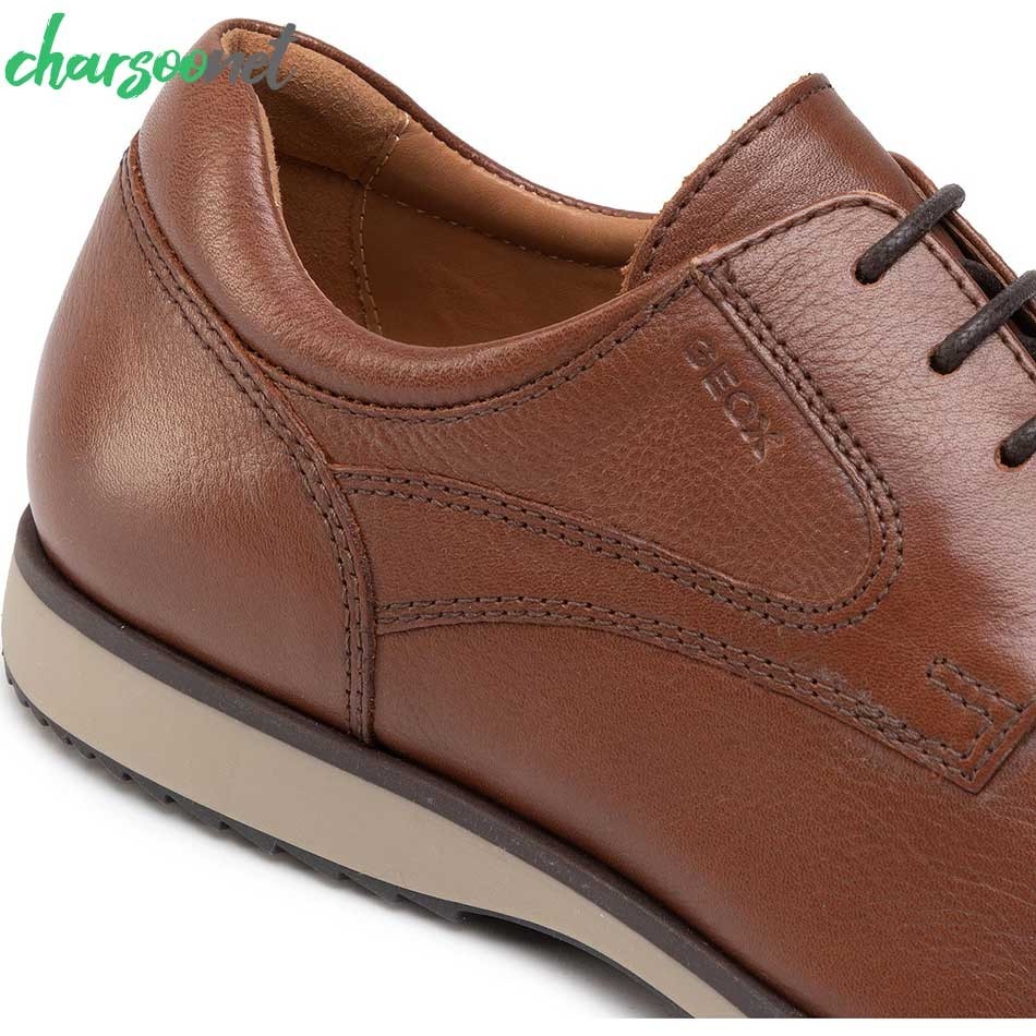 کفش جیوکس مردانه مدل Geox Heren کد u026qc cognac