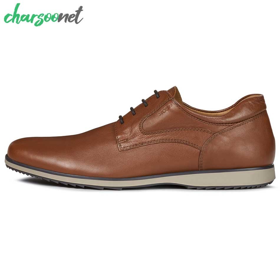 کفش جیوکس مردانه مدل Geox Heren کد u026qc cognac